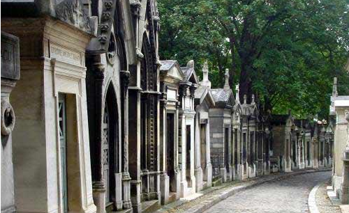 巴黎20区 Cimetière du Père-Lachaise 拉雪兹公墓